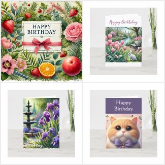 Happy Birthday Cards 