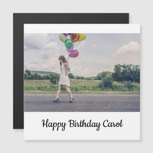 Happy Birthday Carol (Front/Back)