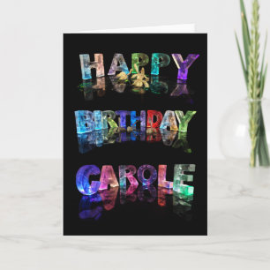 Happy Birthday Carole Card