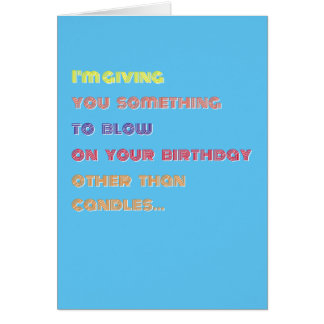 Happy Birthday Cash Money Funny Adult Humor Card