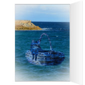 Happy Birthday, Cat Sea Adventure Sm Greeting Card (Inside (Left))