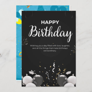 Happy Birthday Celebration Invitation