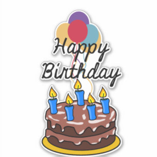 Happy Birthday celebration Sticker