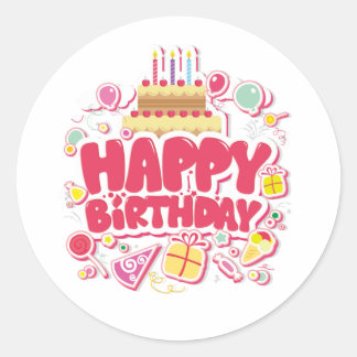 Happy Birthday Celebration Sticker ⭐