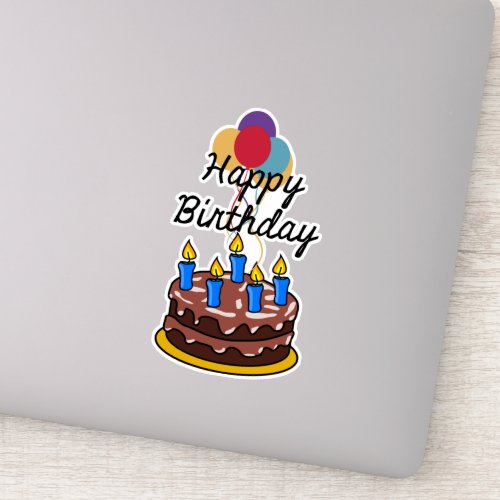 Happy Birthday celebration Sticker