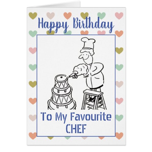 Happy Birthday Chef