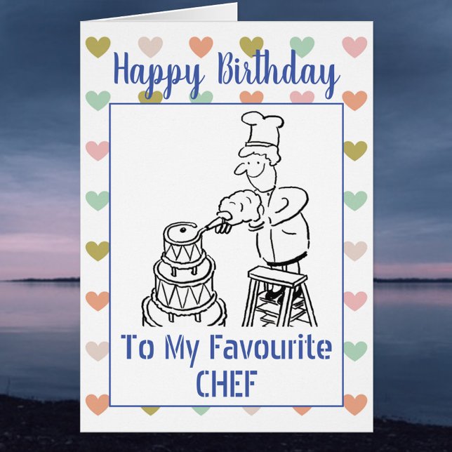 Happy Birthday Chef Cards (Creator Uploaded)