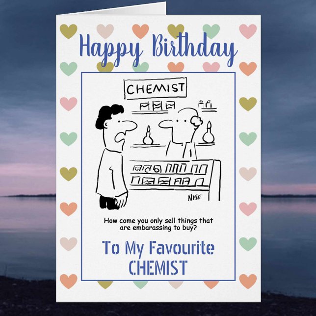 Happy Birthday Chemist Cards (Creator Uploaded)