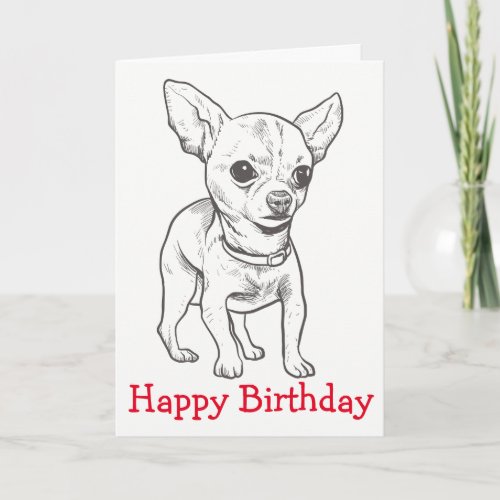Happy Birthday Chihuahua Puppy Dog Mom Puppies