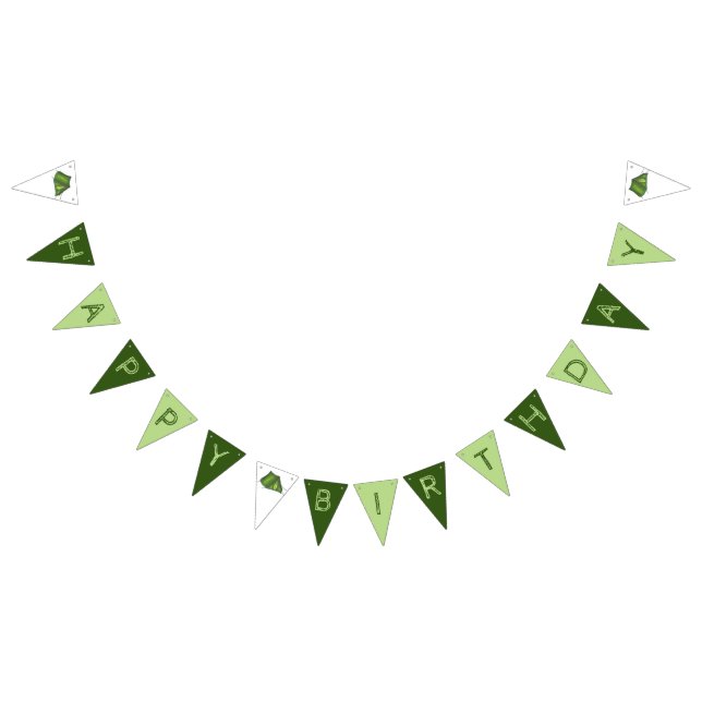 Happy Birthday Chipwich Ice Cream Sandwich Bunting Flags (All)