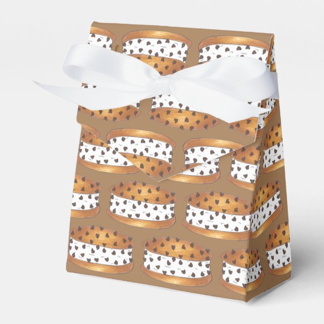 Happy Birthday Chipwich Ice Cream Sandwich Favor Boxes (Front Side)