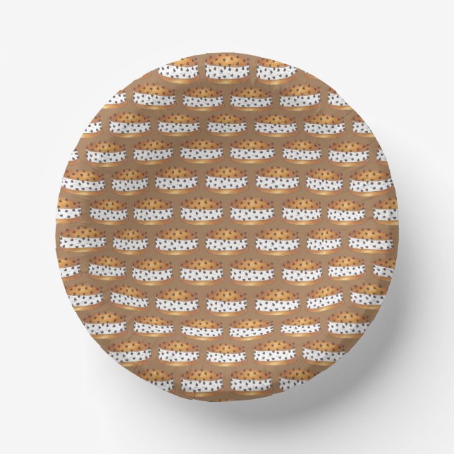 Happy Birthday Chipwich Ice Cream Sandwich Paper Bowls (Front)