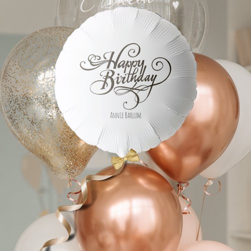 Happy Birthday Classic Collection Balloon