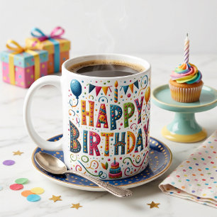 Happy Birthday Coffee Mug