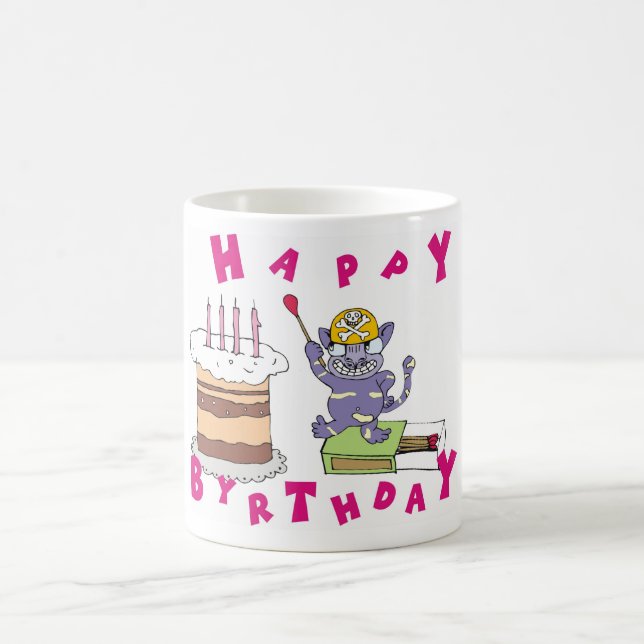 Happy Birthday! Coffee Mug (Center)