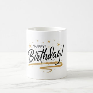 Happy birthday  color morph mug 