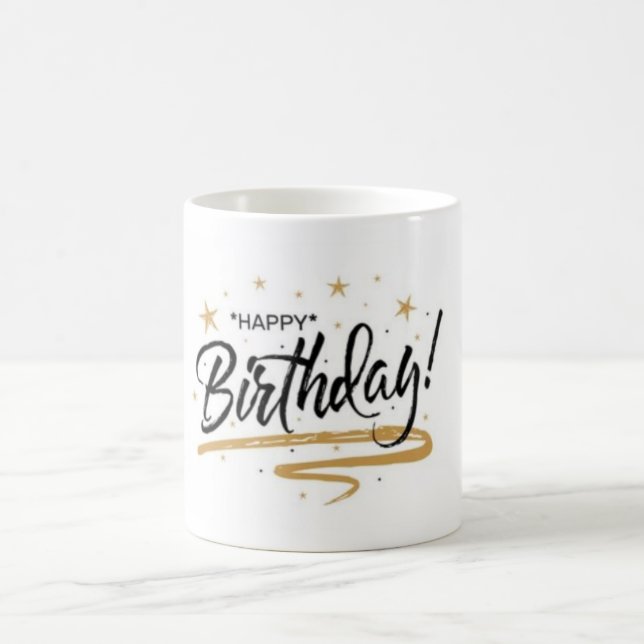 Happy birthday  color morph mug  (Center)