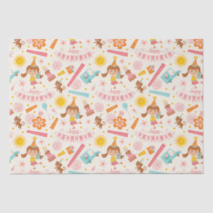 Happy Birthday Colorful Tissue Paper