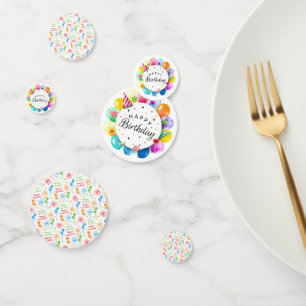 Happy Birthday Confetti