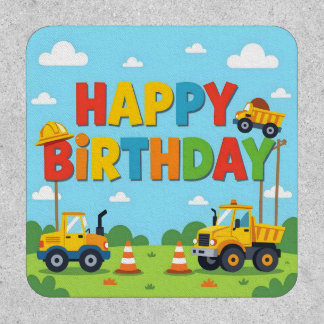Happy birthday construction builder theme patch