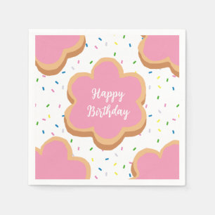 Happy Birthday Cookie Sprinkle Company Napkins