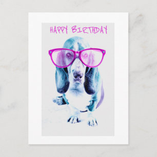 Happy Birthday Cool Doggy Card
