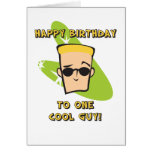 Happy Birthday Cool Guy Card at Zazzle