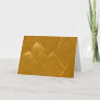 Happy Birthday Copper Sheet :  Lotus Engraved Card
