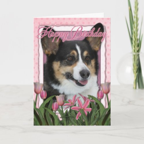 Happy Birthday _ Corgi Card