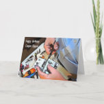 Happy Birthday Coupon Clipper Card at Zazzle