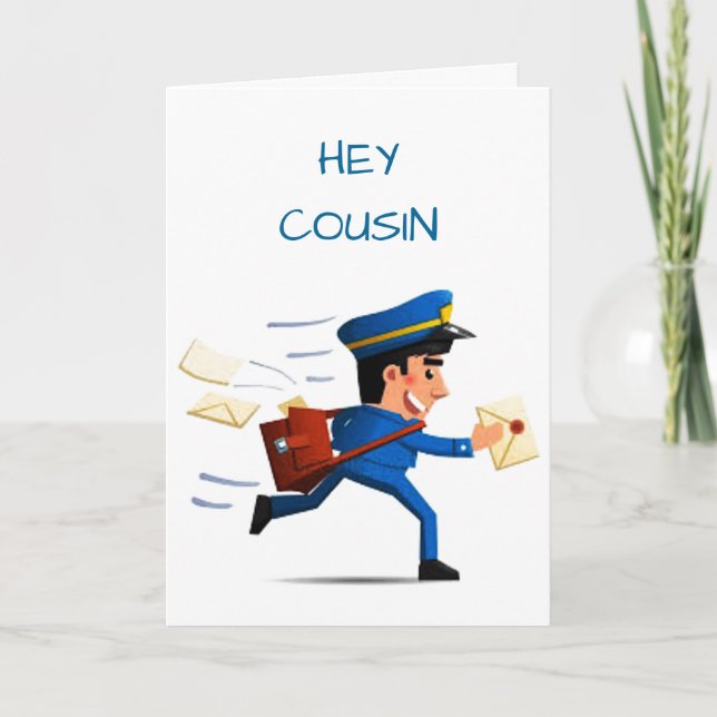 ***HAPPY BIRTHDAY COUSIN*** CARD (Front)