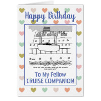 Happy Birthday Cruise Companion