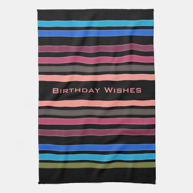 Happy Birthday Crying Towel (Vertical)