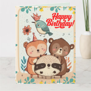 Happy Birthday custom card