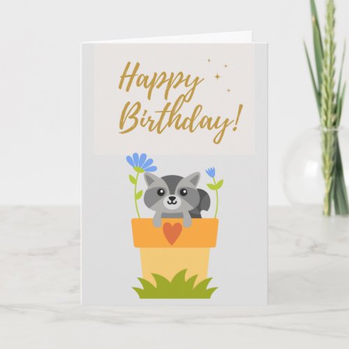 Happy Birthday Custom Card For Kids