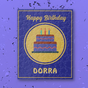 Happy birthday custom jigsaw puzzle