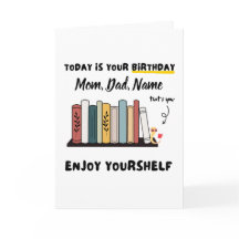 Happy Birthday | Custom Name Cute Enjoy Yourshelf