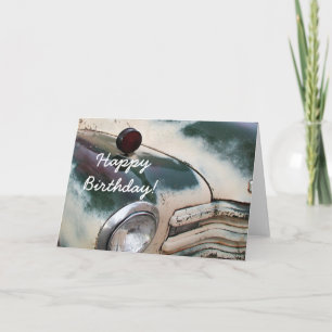 Happy Birthday Custom Truck greeting card