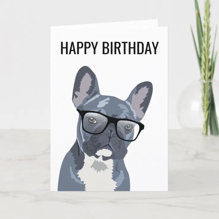 french bulldog happy birthday