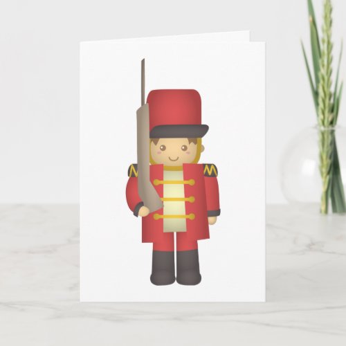 Happy Birthday Cute Little Soldier Card