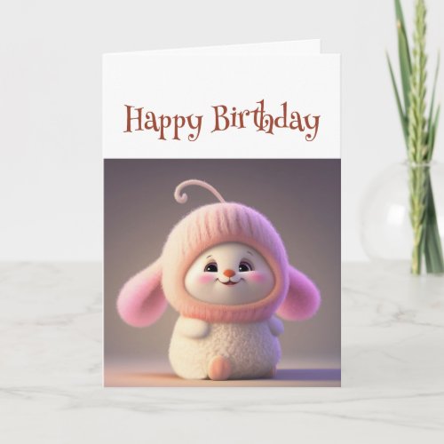  Happy Birthday Cutest Little Munchkin Ever Fun Card
