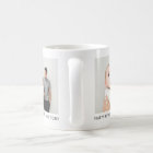 Happy Birthday Dad 3 Photo Personalized Coffee Mug