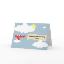 Happy Birthday Dad - Airplane Dad