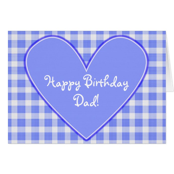 Happy Birthday Dad Card