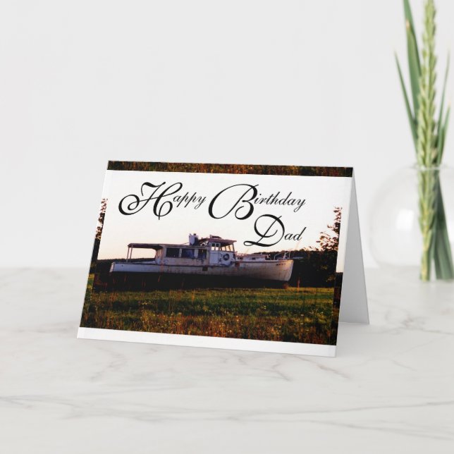 Happy Birthday Dad Card (Front)