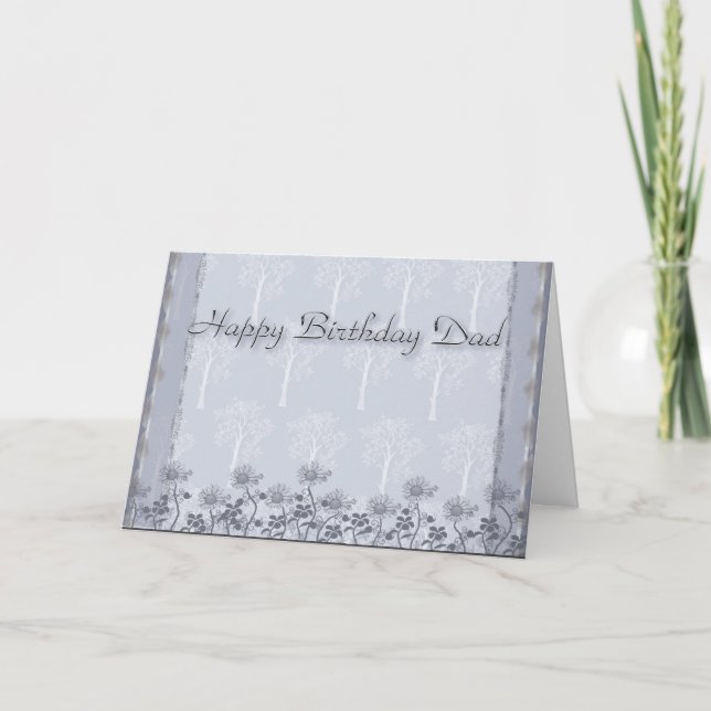 Happy Birthday Dad Card (Front)