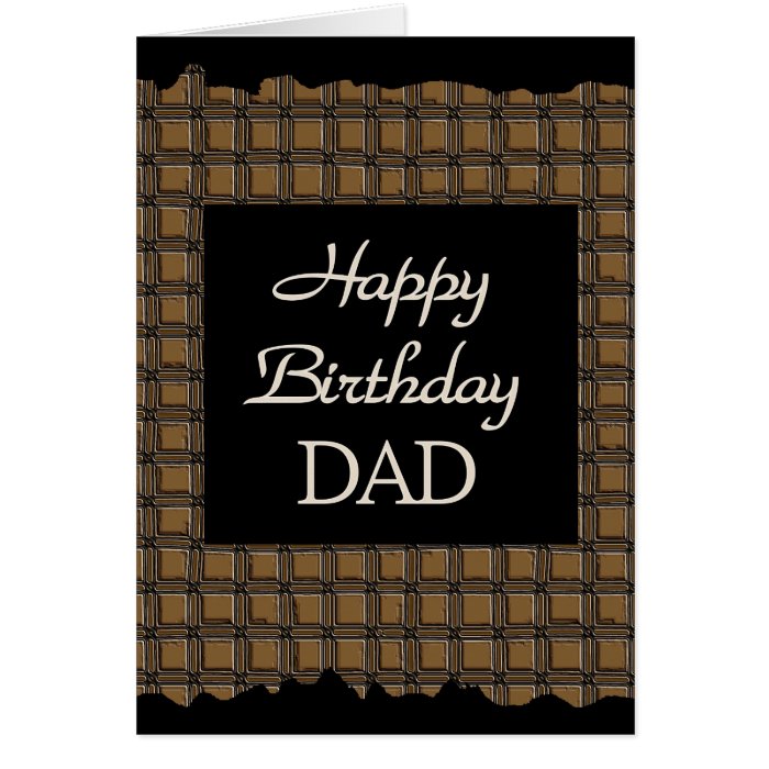 Happy Birthday DAD Greeting Cards