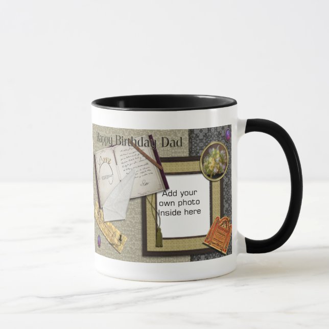 Happy Birthday Dad Mug (Right)