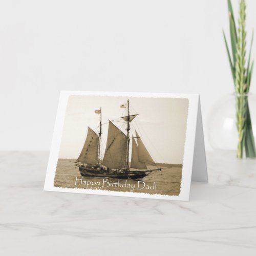 Happy Birthday Dad - Old Ship