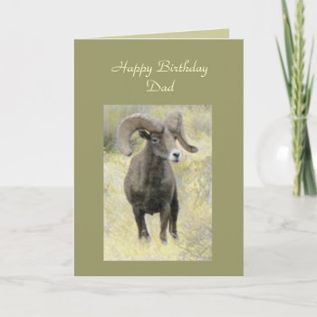 Happy Birthday Dad Template Card by bluerabbit at Zazzle